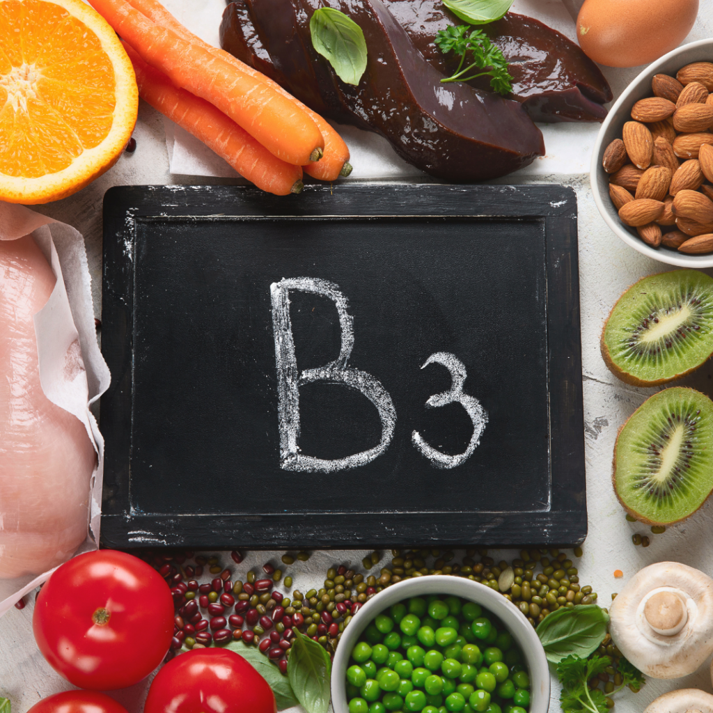 Natural Ways to Look Younger include B vitamins