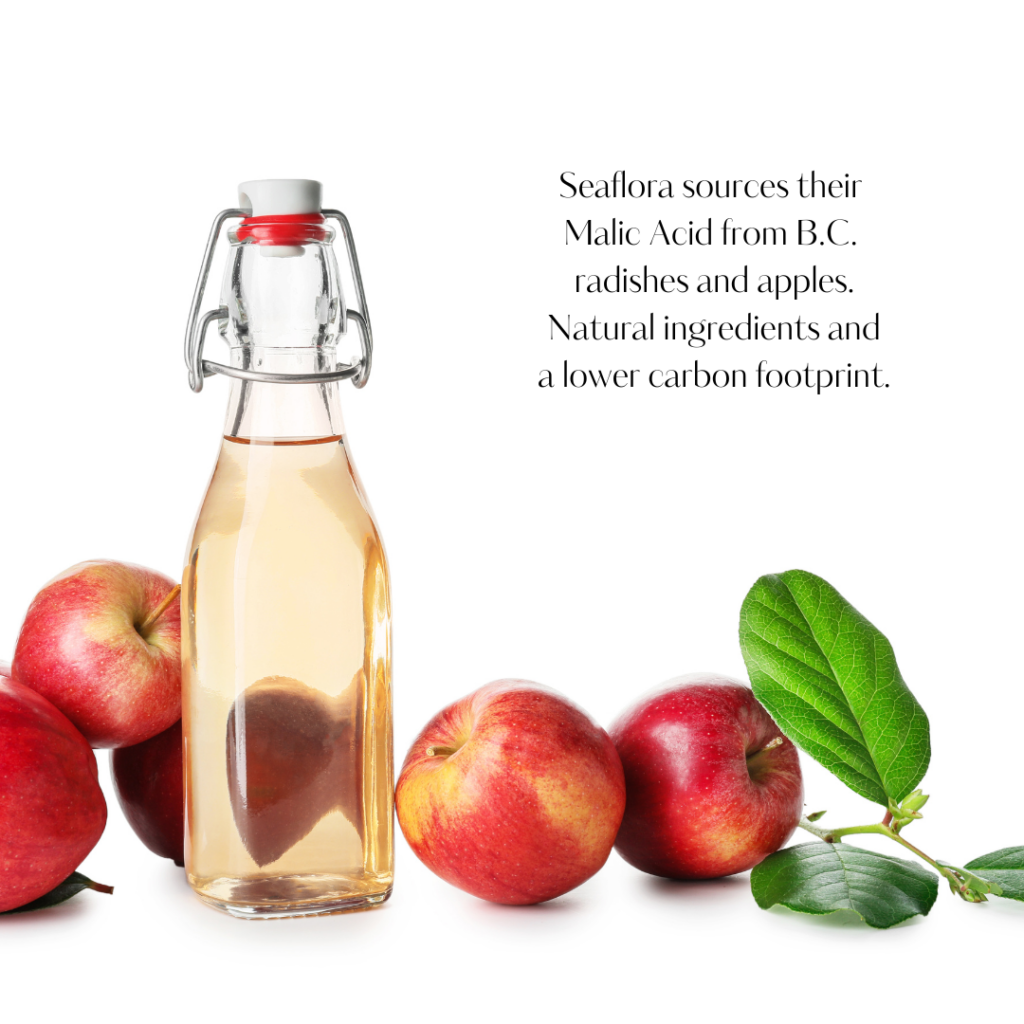 Malic-Acid-1 - Seaflora Skincare alpha hydroxy acids used in seaflora skincare products