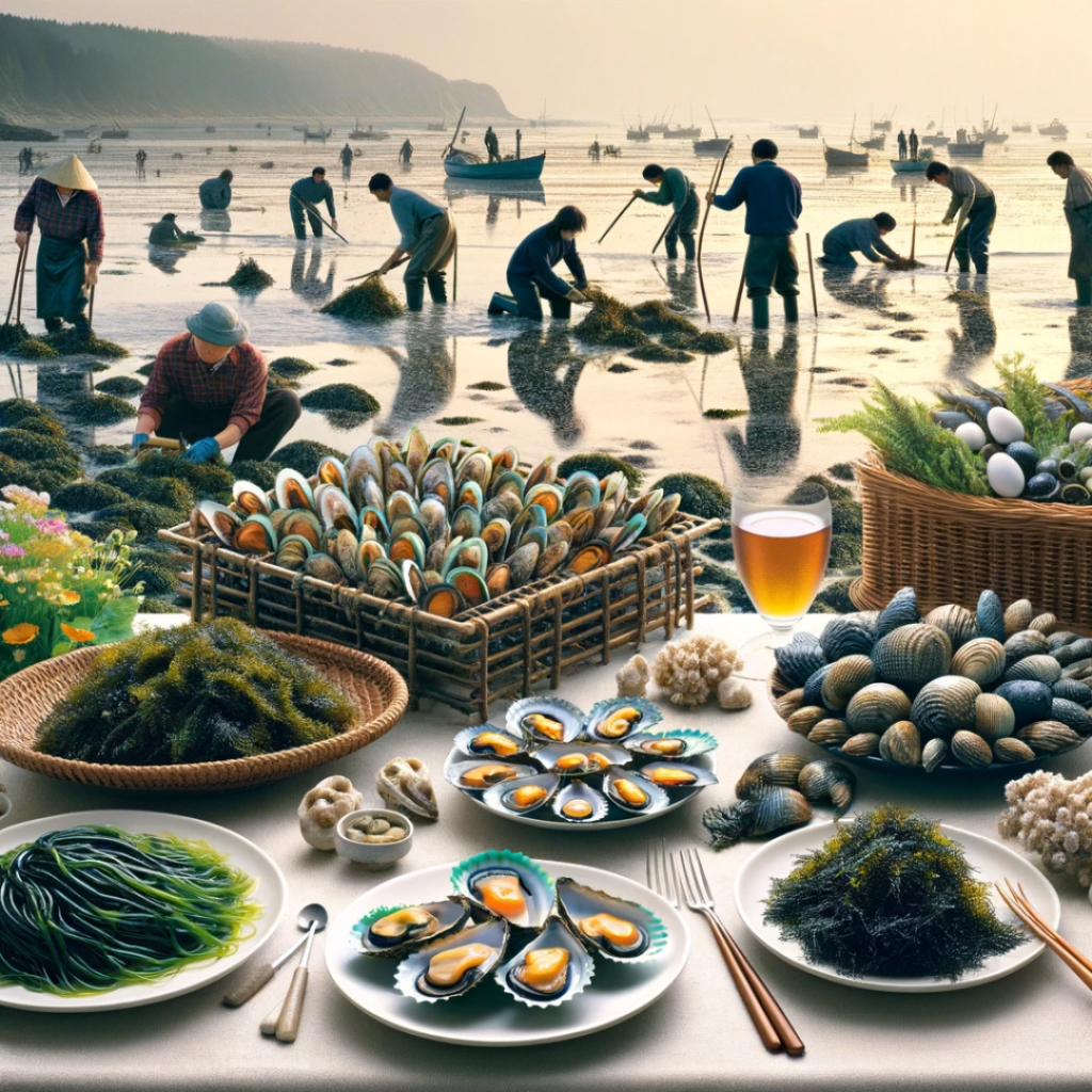 Wild Foraging at Low Tide on the Coast of Haida Gwaii