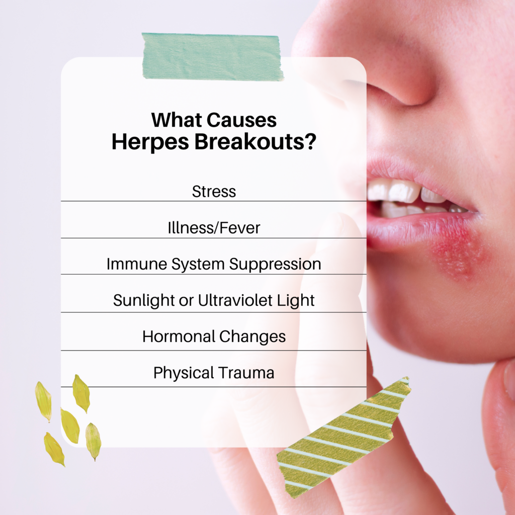 what causes herpes breakouts - Seaflora Skincare