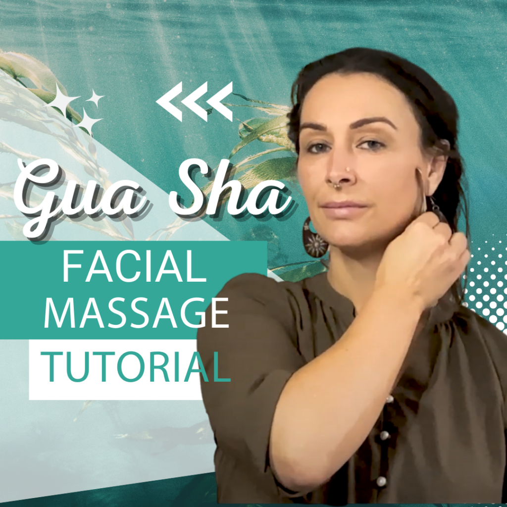 Gua Sha Facial Massage - Seaflora Skincare Gua Sha Facial Massage