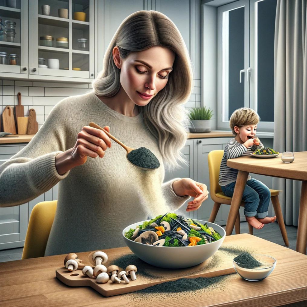 Powdered Seaweed for Healthy Eating Made Easy - Seaflora Skincare Powdered Freeze Dried Wild Mushrooms.