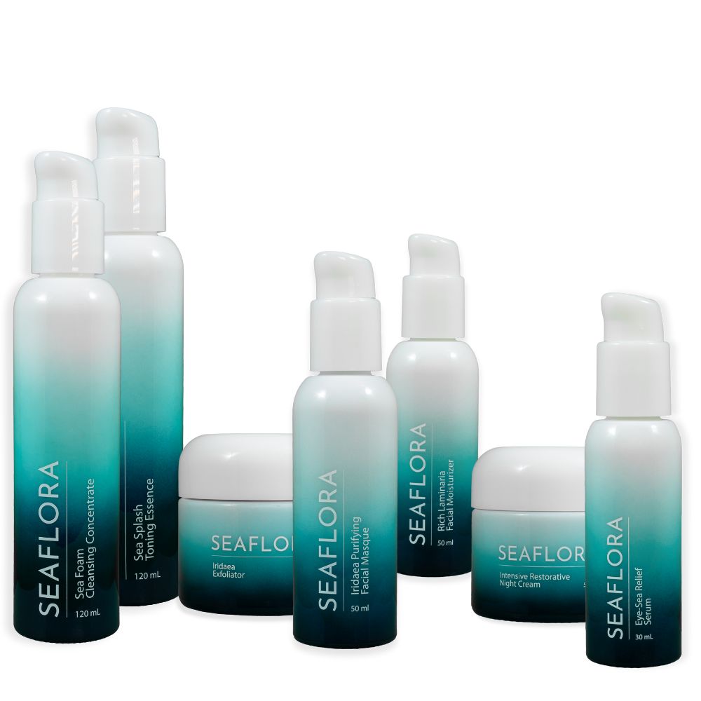 Clear Skin Facial Routine by Seaflora - Seaflora Skincare Clear Skin Routine by Seaflora
