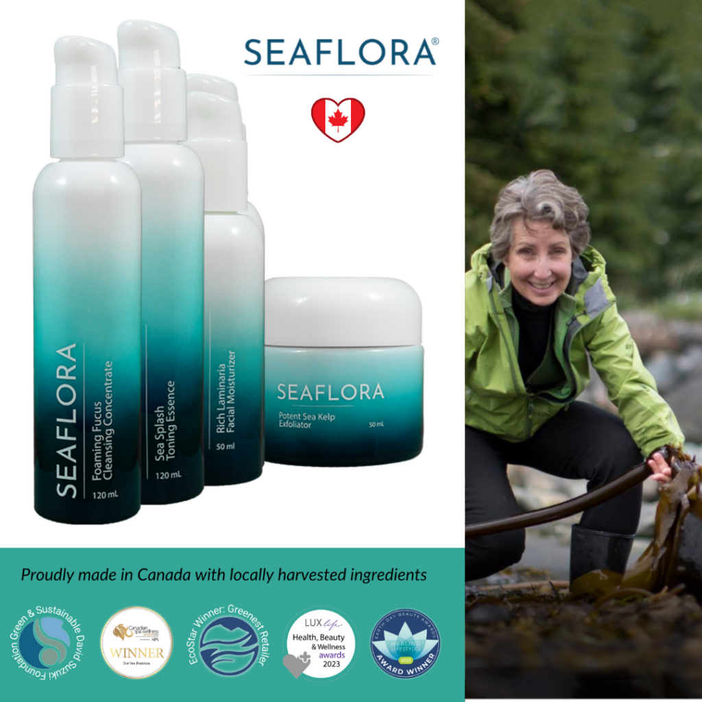 Sustainable Skincare - Seaflora Skincare The International Seaweed Lady