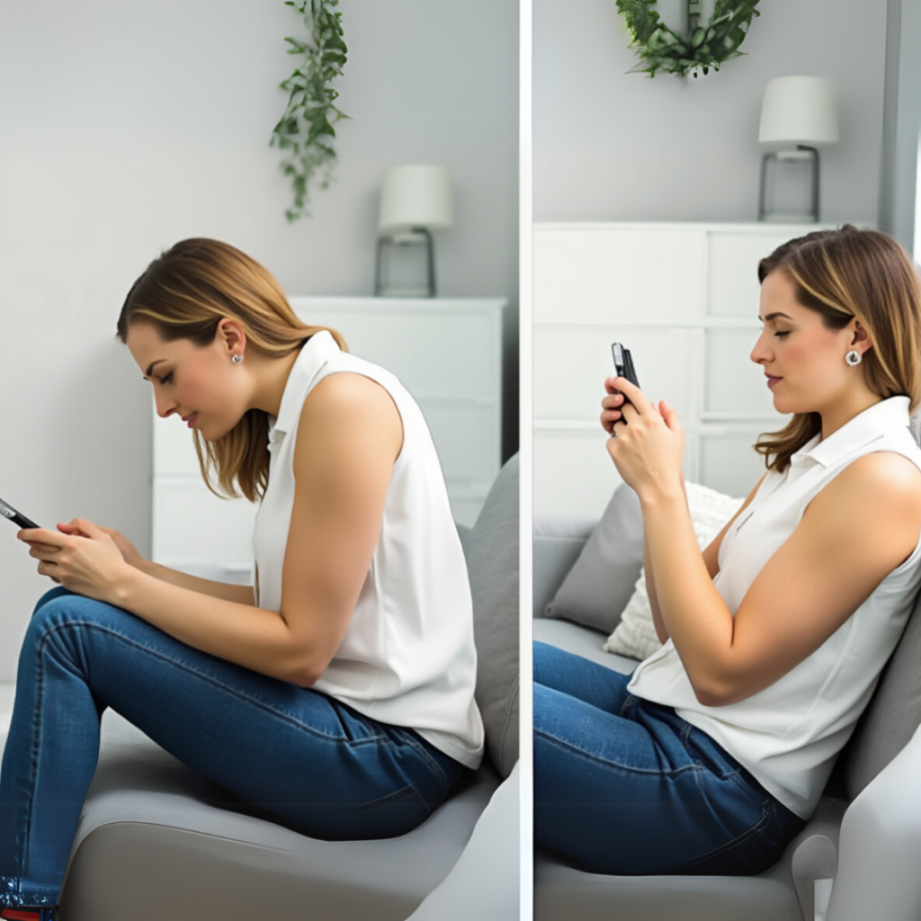 Tech Neck on your skin.