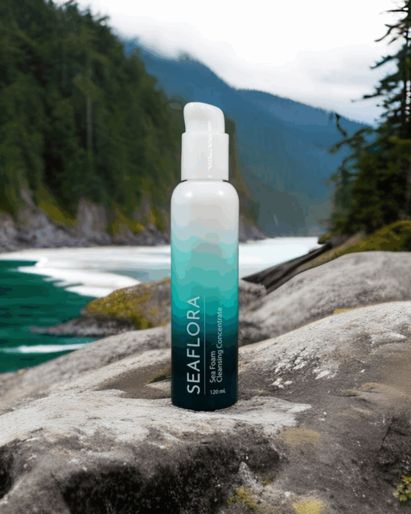 Seaflora's Sea Foam Cleansing Concentrate that contains Vitamin C.