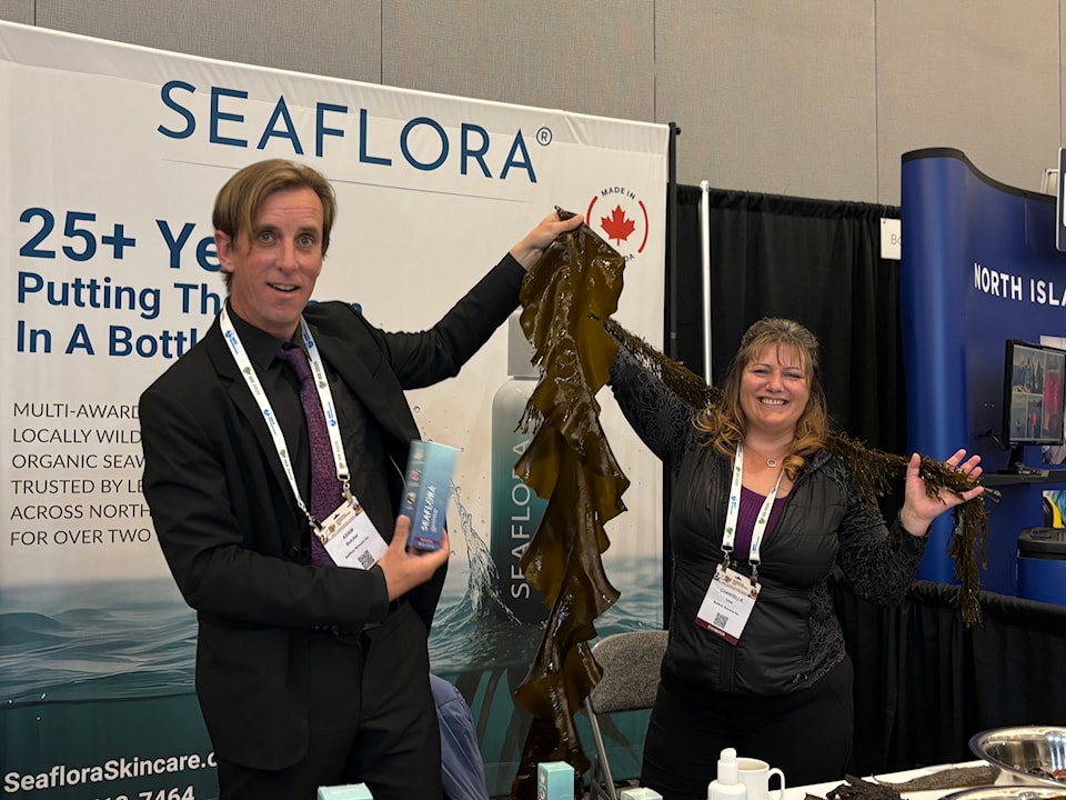 Adam and Chantelle at Victoria's ISS 2025.