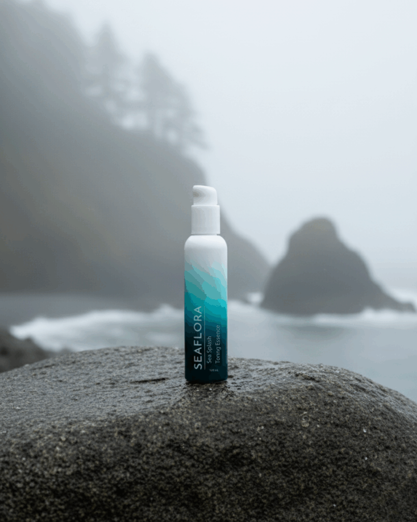 Seaflora's Sea Splash Toning Essence which contains Seaweed.
