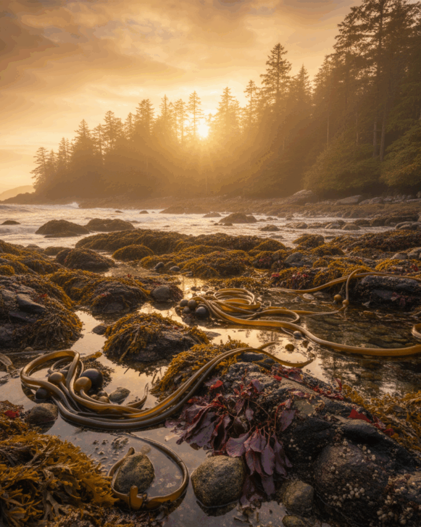 The West Coast of Vancouver Island in Autumn.