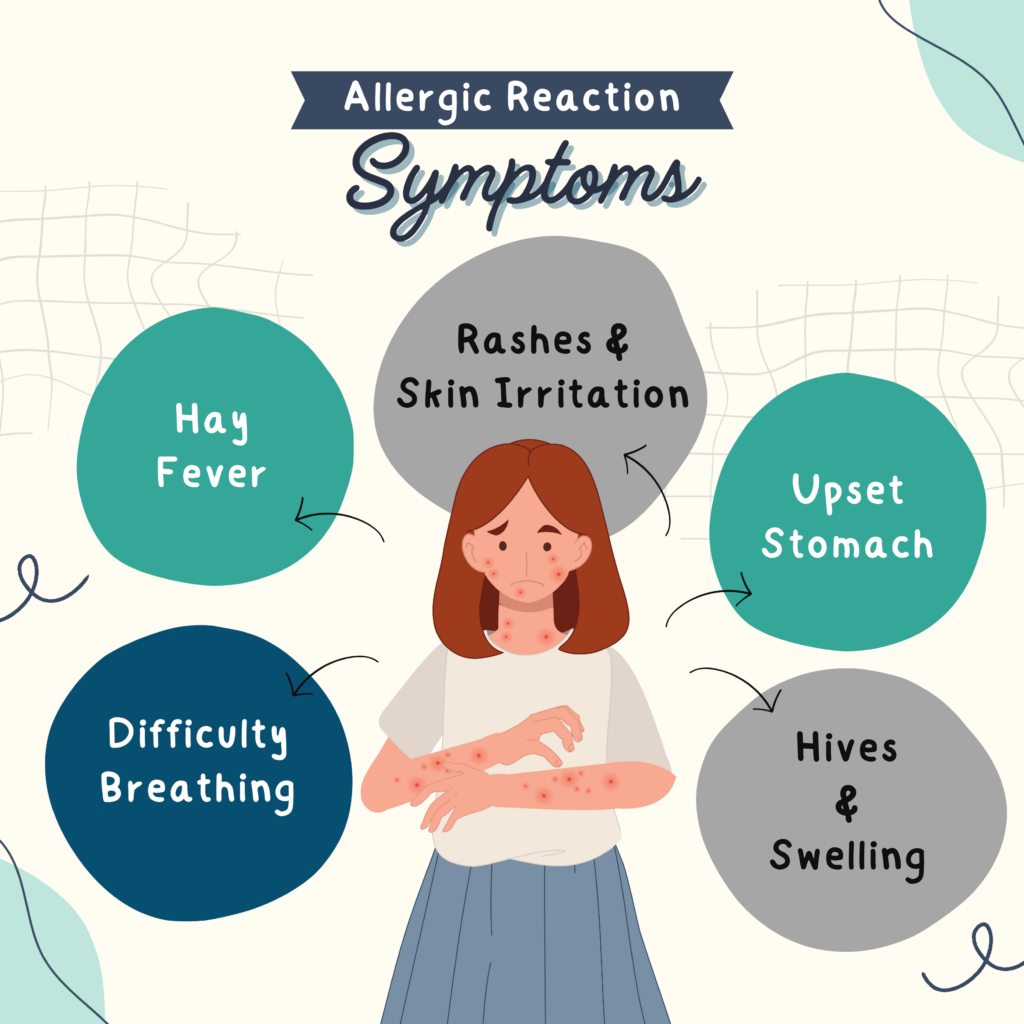 allergy symptoms - Seaflora Skincare