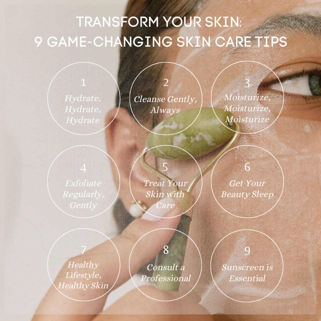 nine tips for better skin - Seaflora Skincare 9 game changing skincare tips