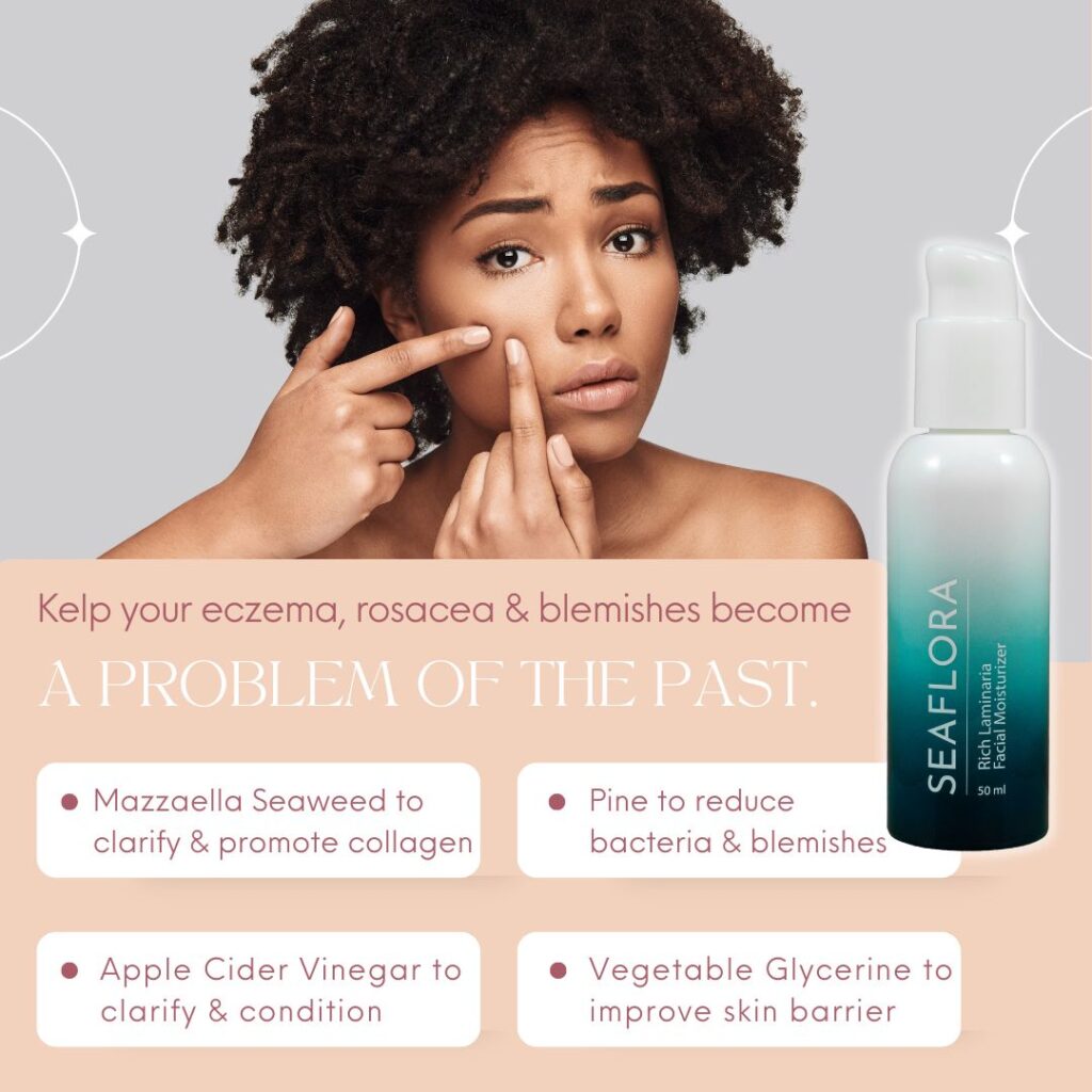 Rich Laminaria Facial Moisturizer - Seaflora Skincare Rich Laminaria Facial Moisturizer is Dermatologist recommended for eczema