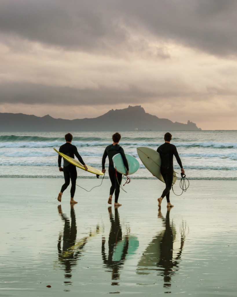 People who surf use Seaflora's natural sun shield to get that UV protection.