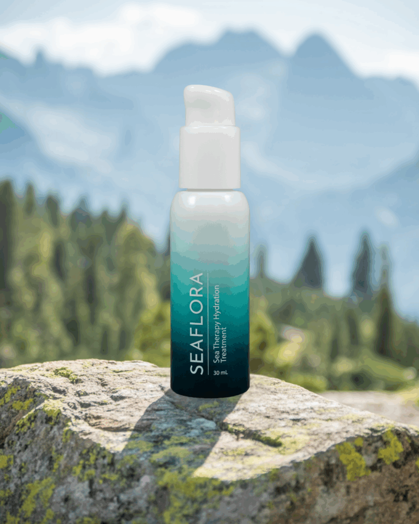 Seaflora's Sea Therapy Hydration Treatment that contains Peptides.