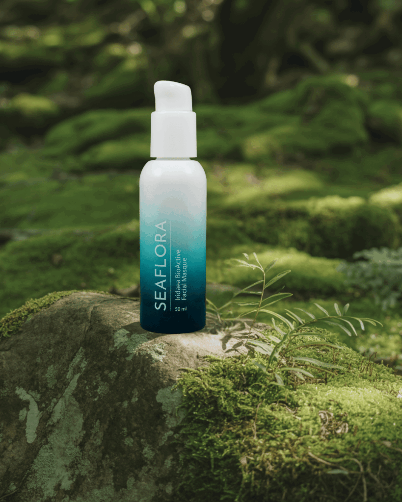 Seaflora's Iridaea BioActive Facial Masque that contains Peptides.