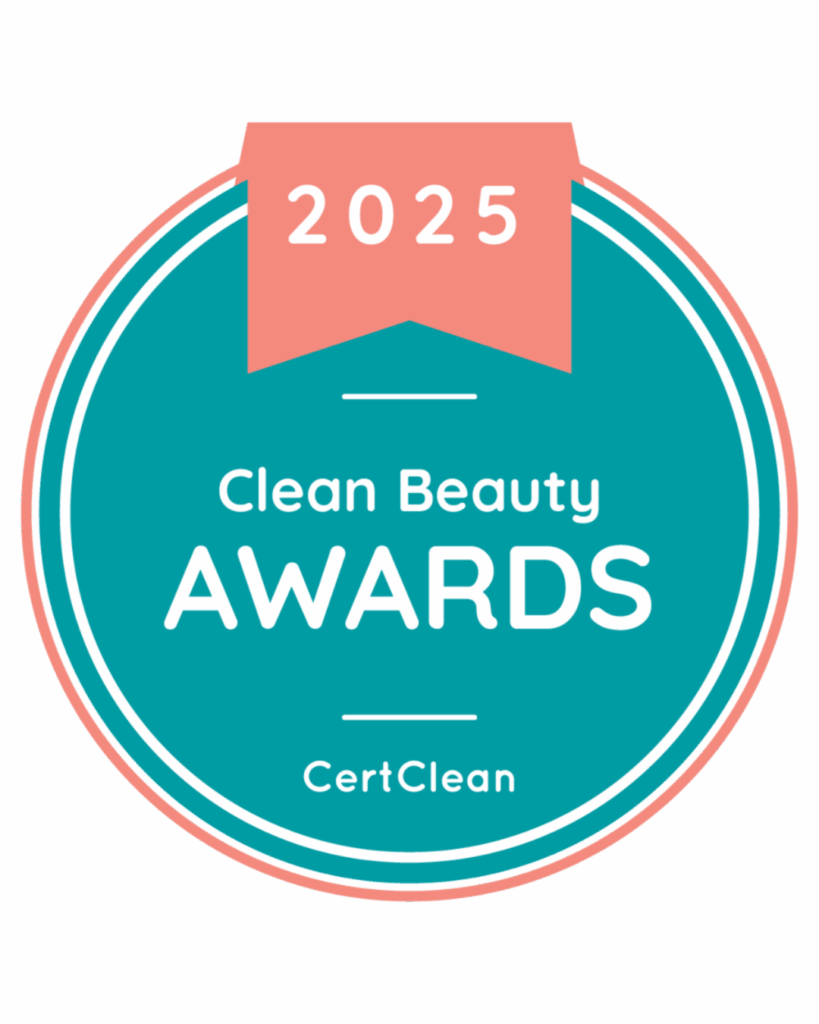 Seaflora Clean Beauty Award 2025 – CertClean Winner Badge - Seaflora Skincare Seaflora's CertClean Clean Beauty award 2025