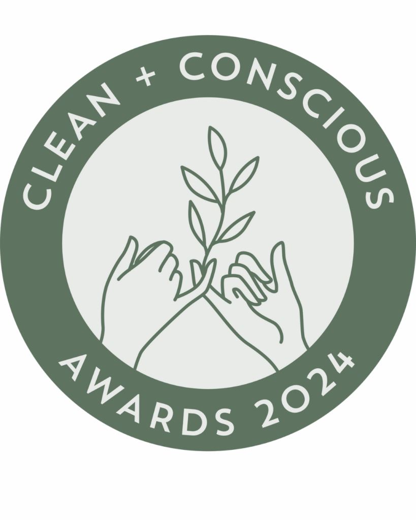 Seaflora Skincare – Clean + Conscious Awards 2024 Winner Badge - Seaflora Skincare Seaflora's Clean + Conscious Award 2024
