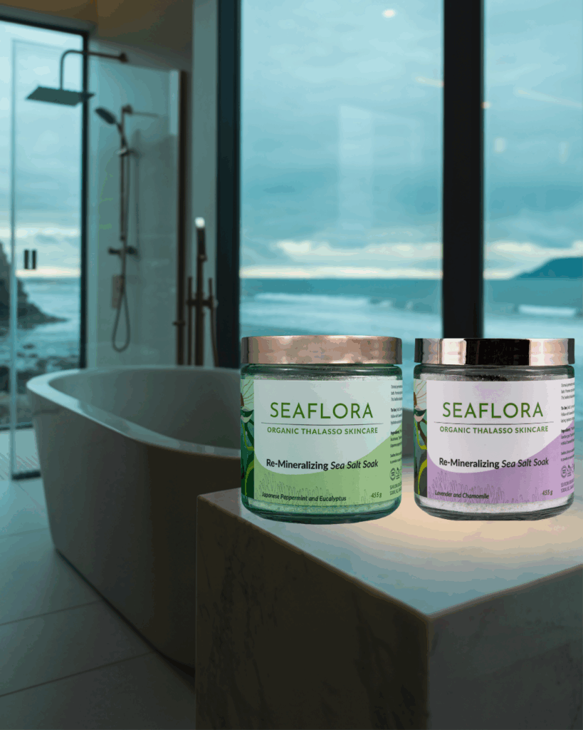 Seaflora's Sea Soak Bath Salts- Thalassotherapy at home.