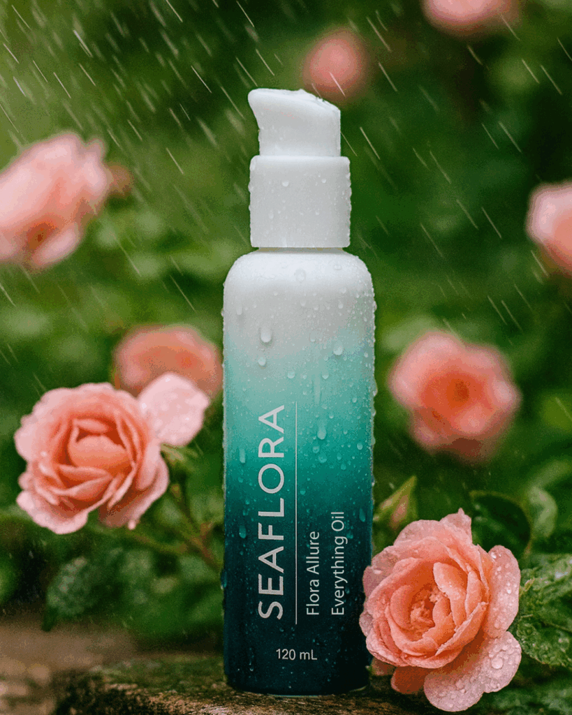 Flora Allure Everything Oil - Hydrated and Radiant - Seaflora Skincare Coconut
