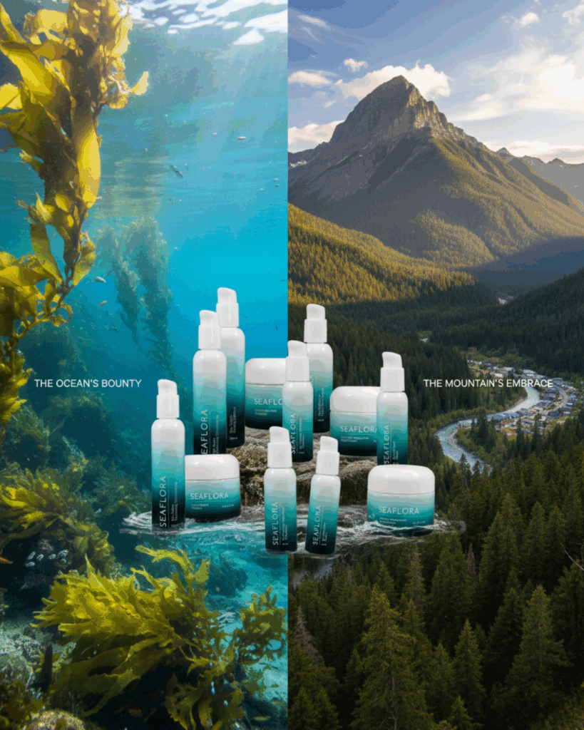 From Ocean Depths to Mountain Heights: Seaflora Skincare in Fernie BC - Seaflora Skincare Coastal climate vs Mountain climate.