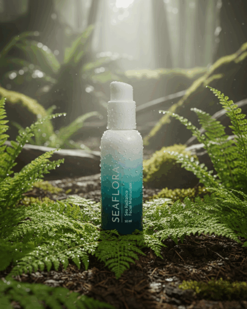 Sea Radiance Facial Moisturizer: Hydration for Dry Mountain Air - Seaflora Skincare Seaflora's Sea Radiance Facial Moisturizer which helps skin with dry mountain air.
