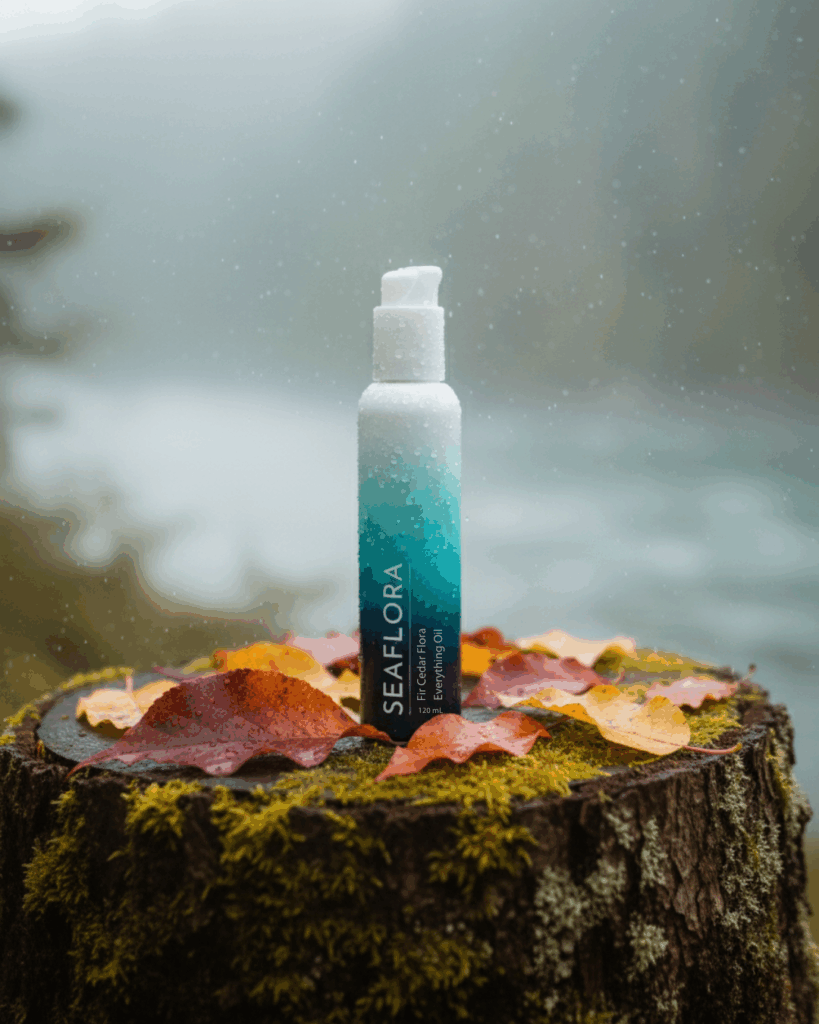 Seaflora's Fir Cedar Flora Everything Oil which is perfect to use in Autumn.