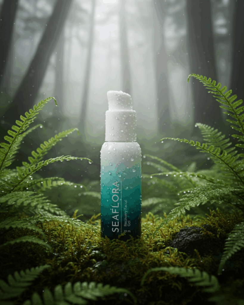 Recovery-Facial-Gel-Fire-Sign-Soothing-Treatment - Seaflora Skincare Seaflora Skincare Recovery Facial Gel