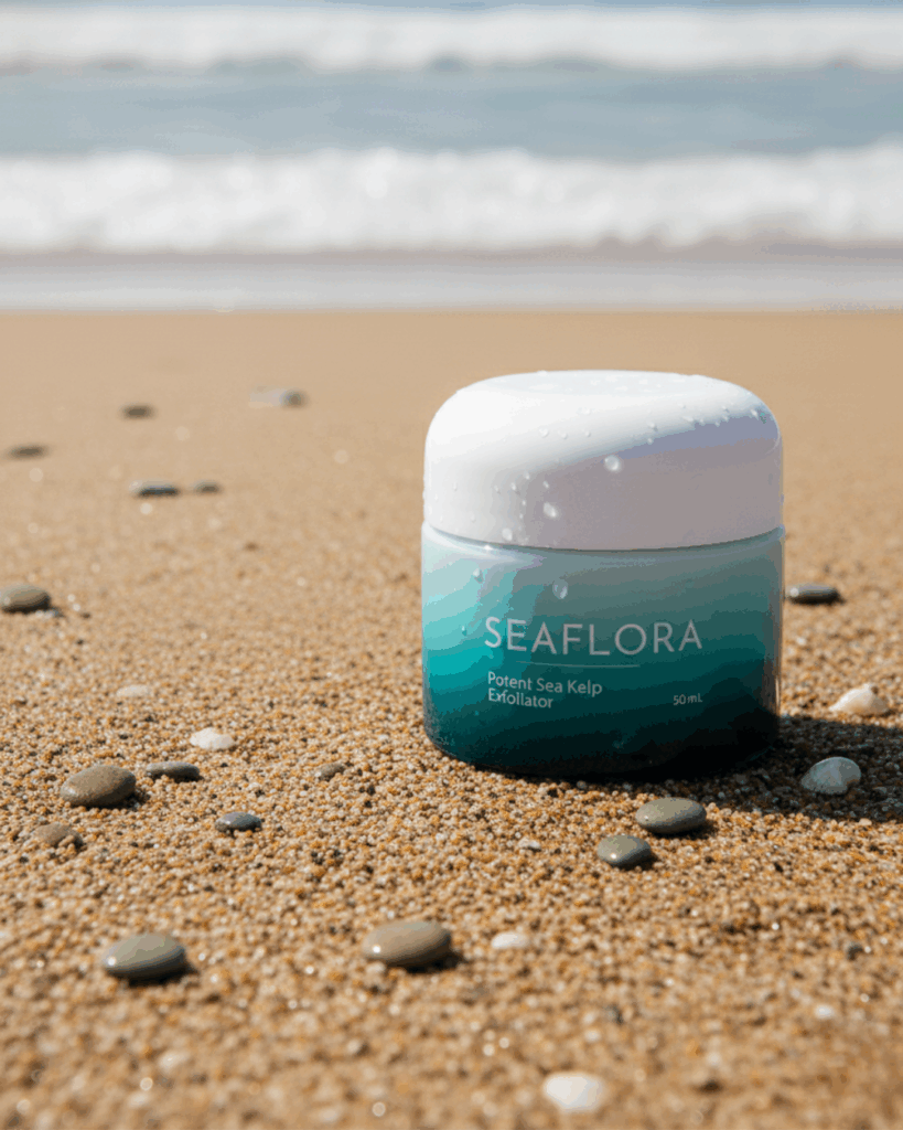 Potent-Sea-Kelp-Exfoliator-Beach-Texture - Seaflora Skincare Seaflora Skincare Potent Sea Kelp Exfoliator