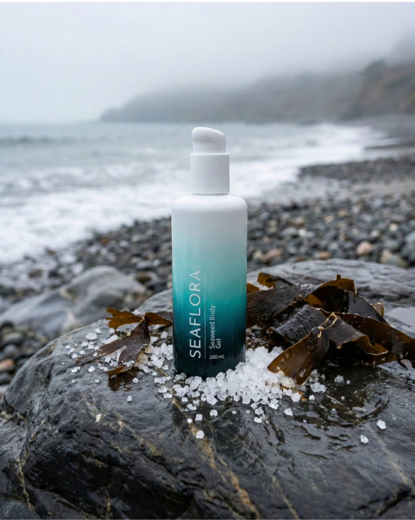 Seaflora's Seaweed Body Gel which contains Seaweed.