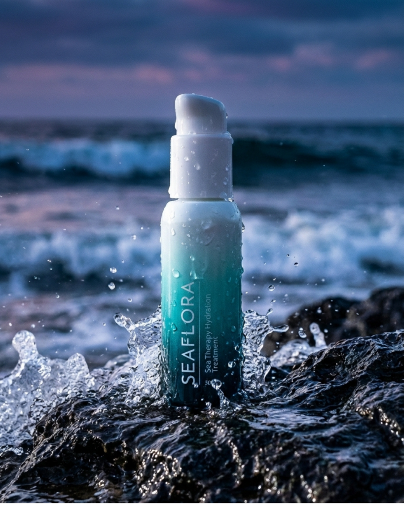 Seaflora's Sea Therapy Hydration Treatment which contains Seaweed.